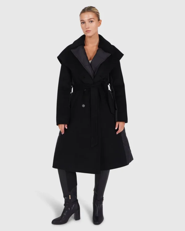 Belle & Bloom Premium Coats | Wool Coats>Walk Me Home Convertible Coat -