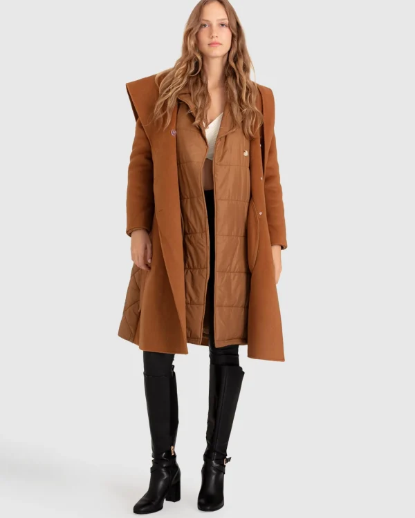 Belle & Bloom Wool Coats | Wool Coats>Walk Me Home Convertible Coat -