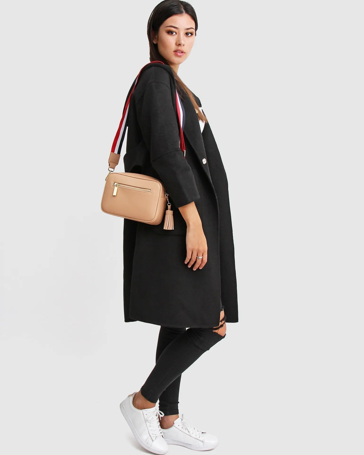 Belle & Bloom Wool Coats | Wool Coats>Walk This Way Wool Blend Oversized Coat -