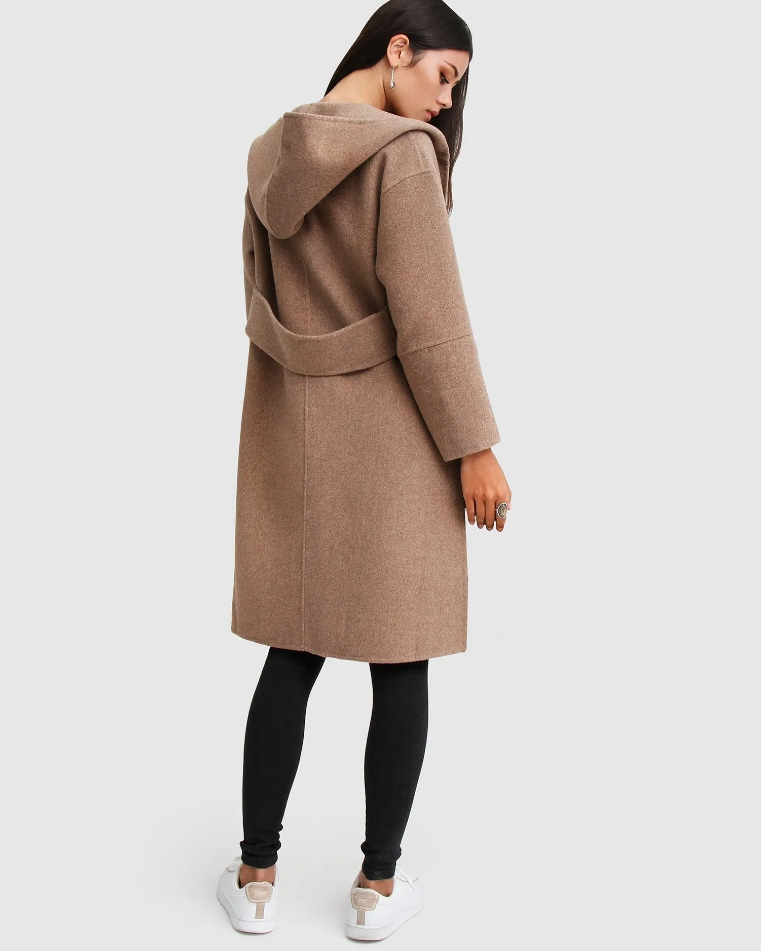 Belle & Bloom Wool Coats | Wool Coats>Walk This Way Wool Blend Oversized C -