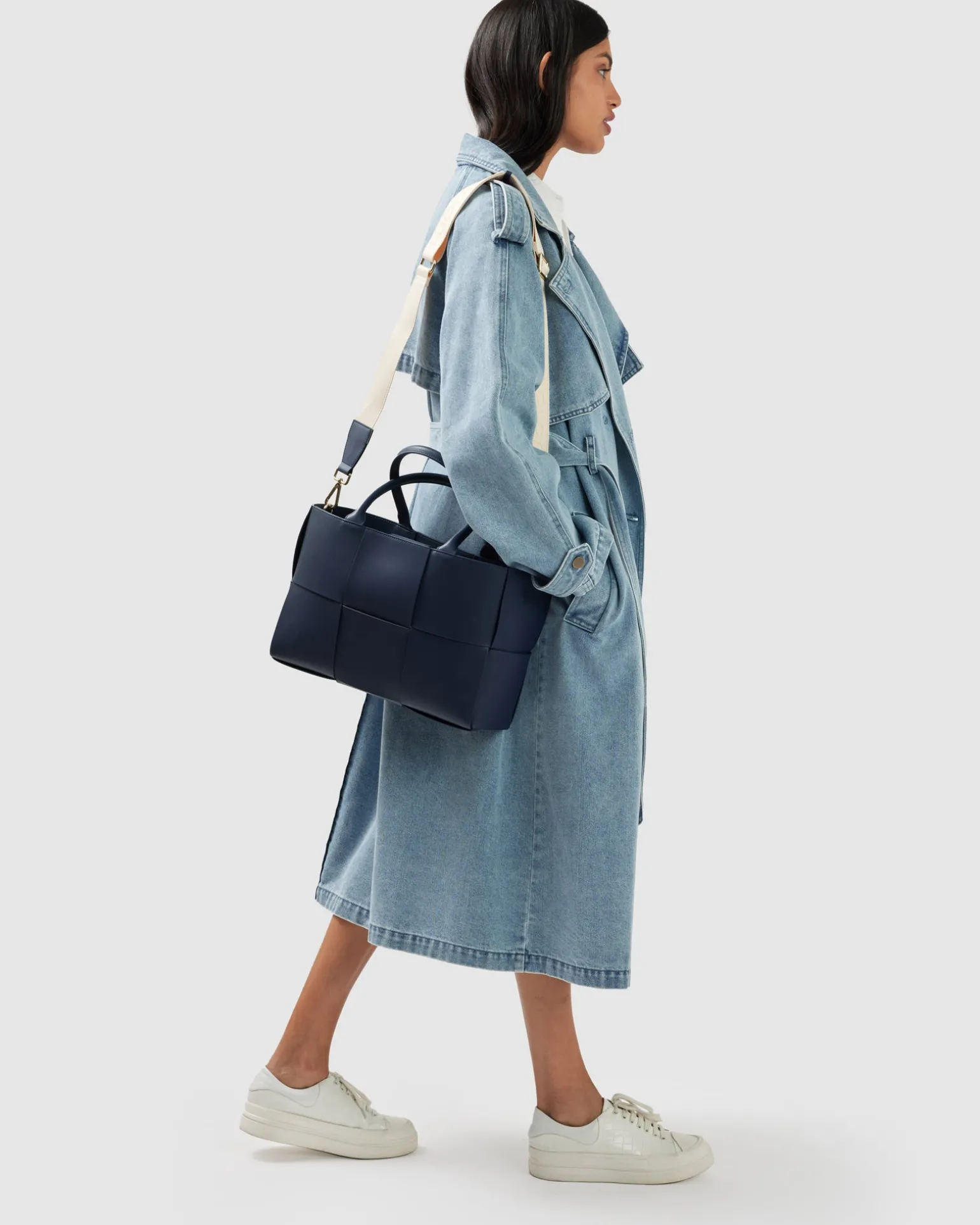Belle & Bloom Trench Coats | Trench Coats>Wild Skies Denim Trench -