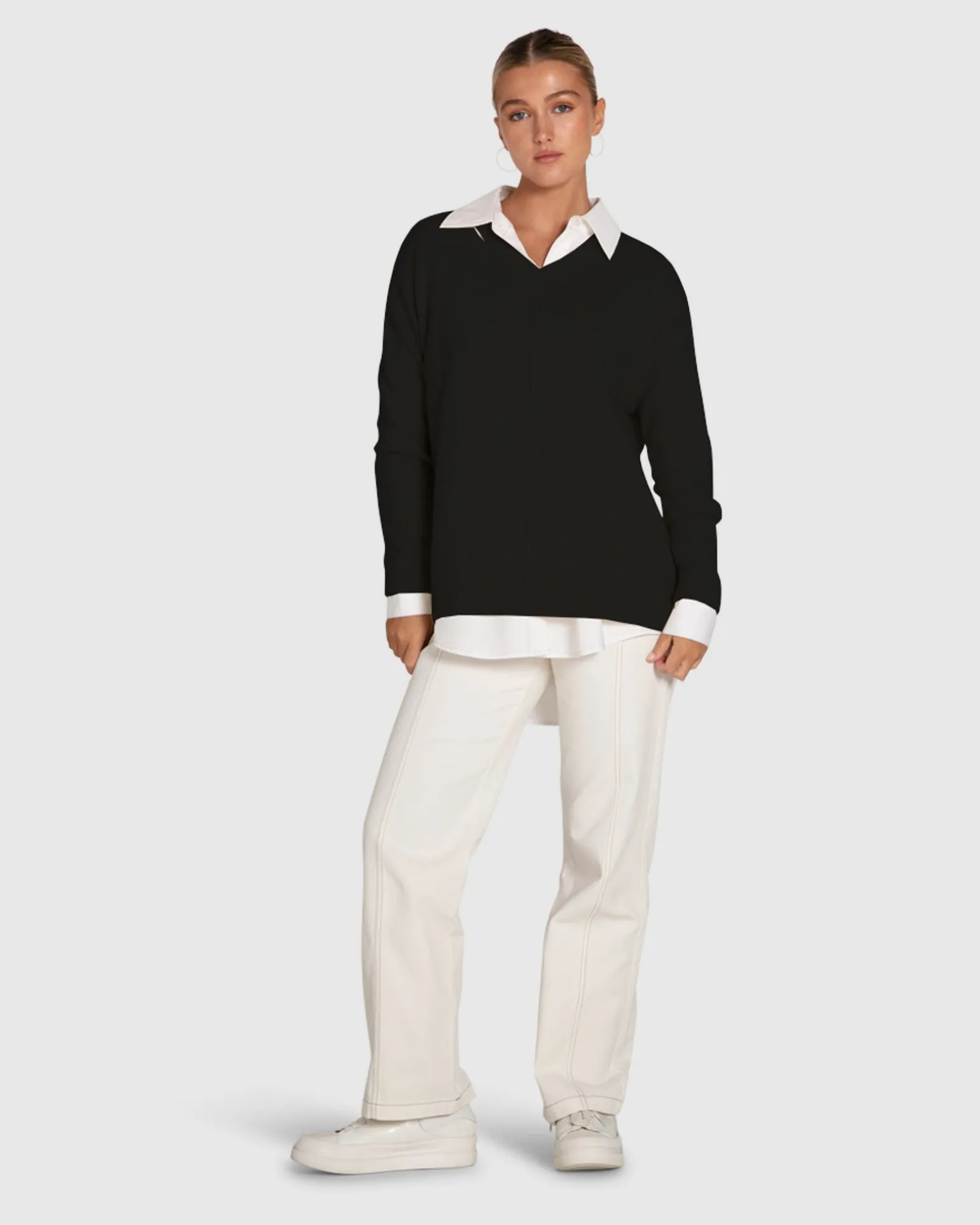 Belle & Bloom Sweaters | Sweaters>Wonder Of You Cashmere Blend Oversized Jumper -