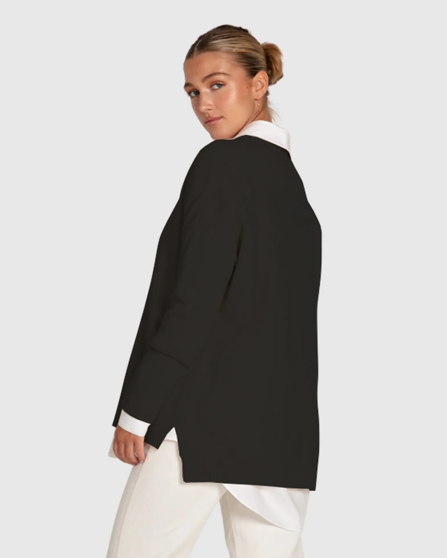 Belle & Bloom Sweaters | Sweaters>Wonder Of You Cashmere Blend Oversized Jumper -